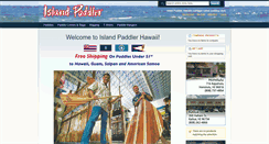 Desktop Screenshot of islandpaddlerhawaii.com